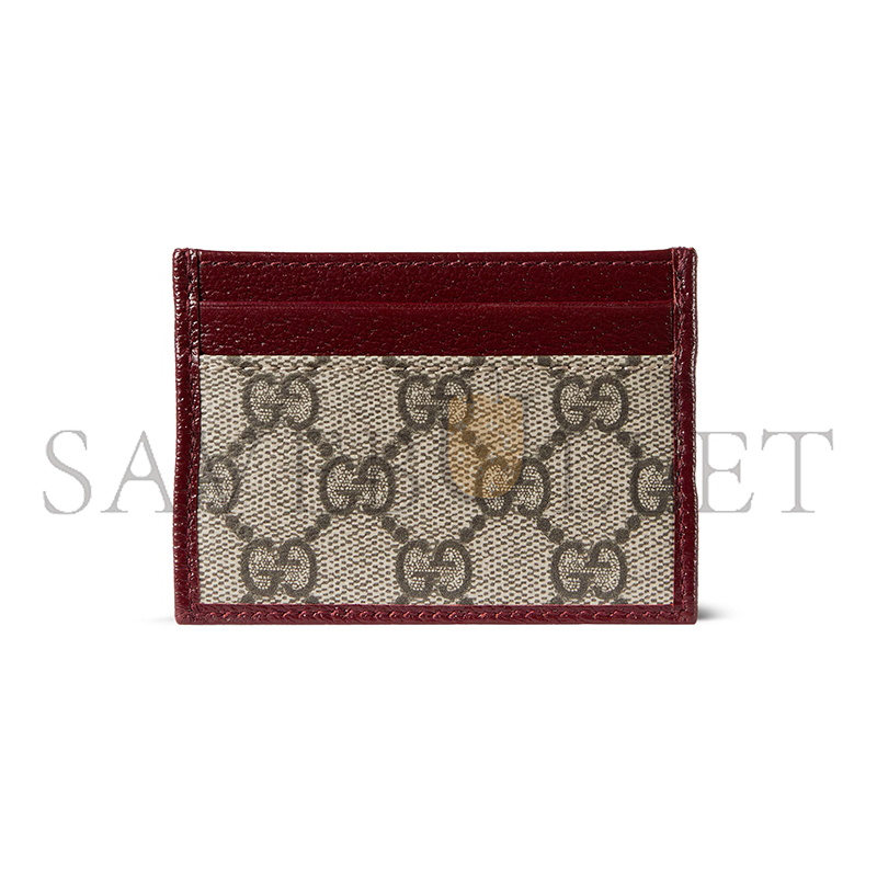 GUCCI OPHIDIA CARD CASE 838486 (10*7cm)